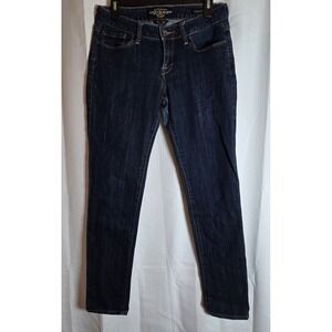 Lucky Brand Women's Jeans Sz 6 Lola Skinny Low Rise Dark Wash Stretch
